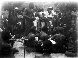 Rehearsal of Malu songs at Las, 1898