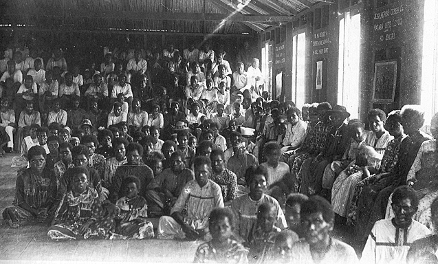 A London Missionary Society meeting, 1888