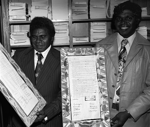 Yirrkala Bark Petition, 1976