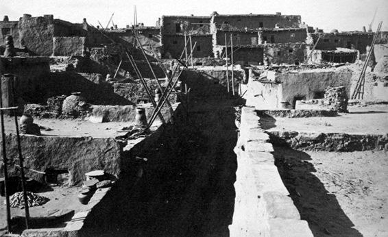 Middle Court of Zuni, 1880